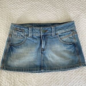 United Colors of Benetton Denim Mini Skirt